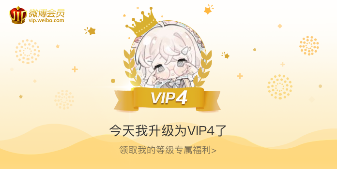 今天我升级为VIP4了