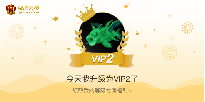 今天我升级为VIP2了