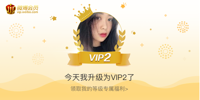 今天我升级为VIP2了