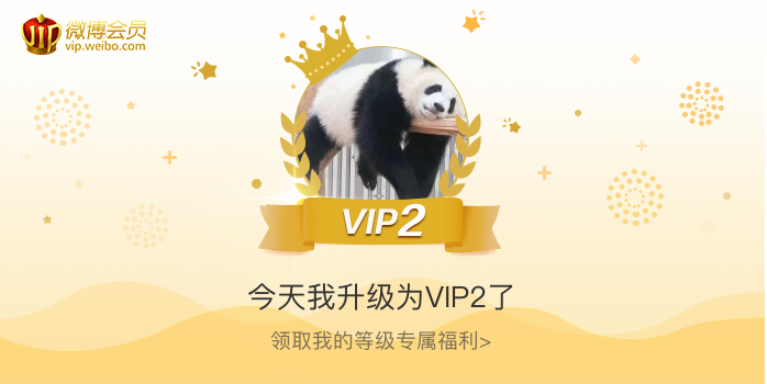 今天我升级为VIP2了