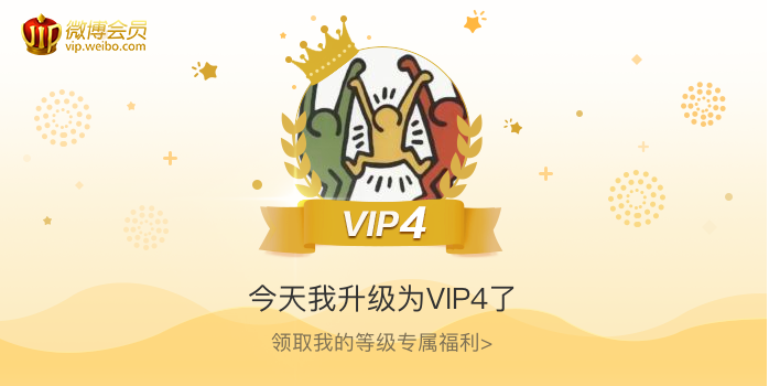 今天我升级为VIP4了