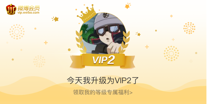 今天我升级为VIP2了