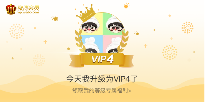 今天我升级为VIP4了