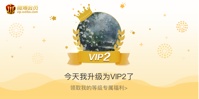 今天我升级为VIP2了