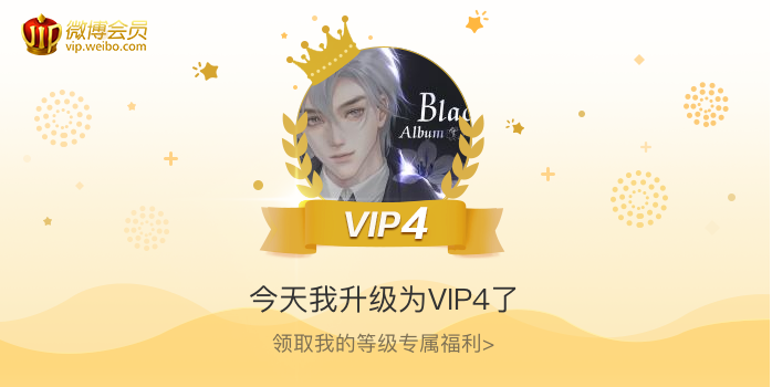 今天我升级为VIP4了