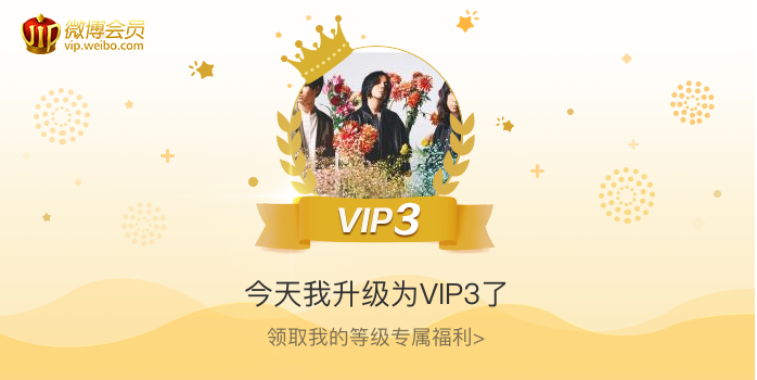 今天我升级为VIP3了