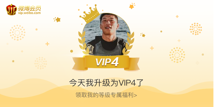 今天我升级为VIP4了