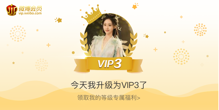 今天我升级为VIP3了