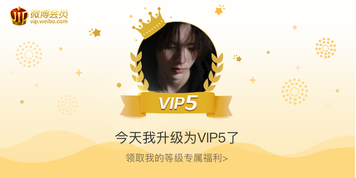 今天我升级为VIP5了