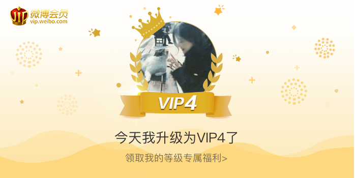 今天我升级为VIP4了