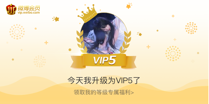 今天我升级为VIP5了