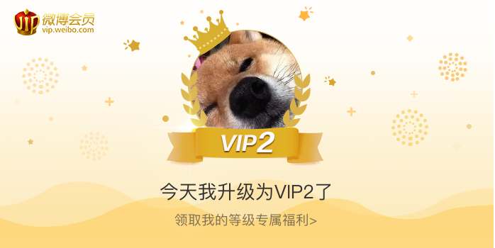 今天我升级为VIP2了