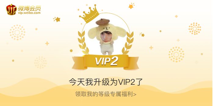 今天我升级为VIP2了