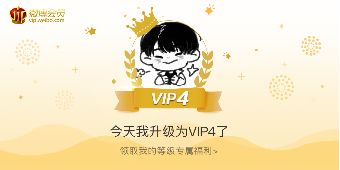 今天我升级为VIP4了