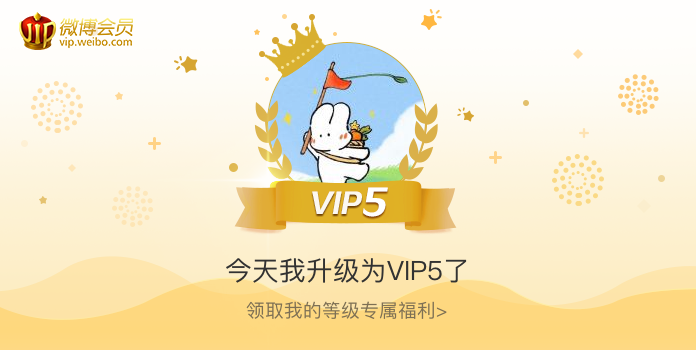 今天我升级为VIP5了