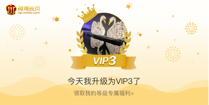 今天我升级为VIP3了