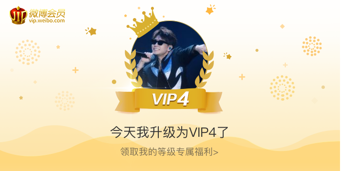 今天我升级为VIP4了