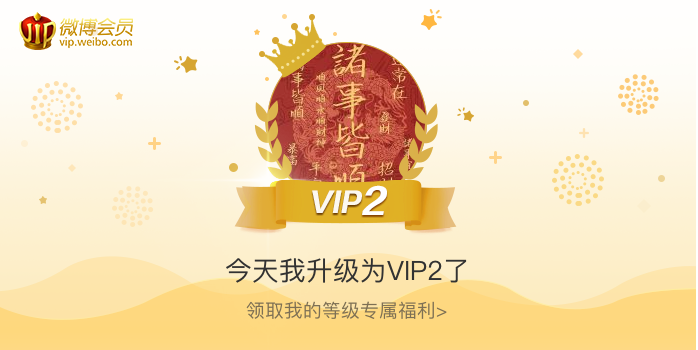 今天我升级为VIP2了