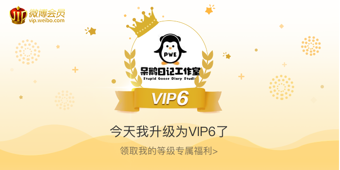 今天我升级为VIP6了